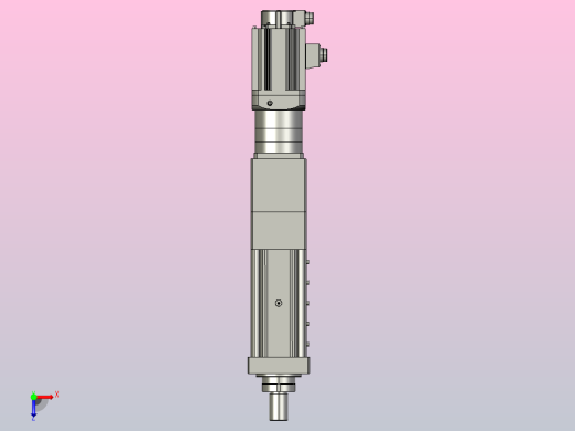 MTA125-100-P10-FF-D-K_-P2000W&amp;3000W-S3重载型电动缸俯视缩略图