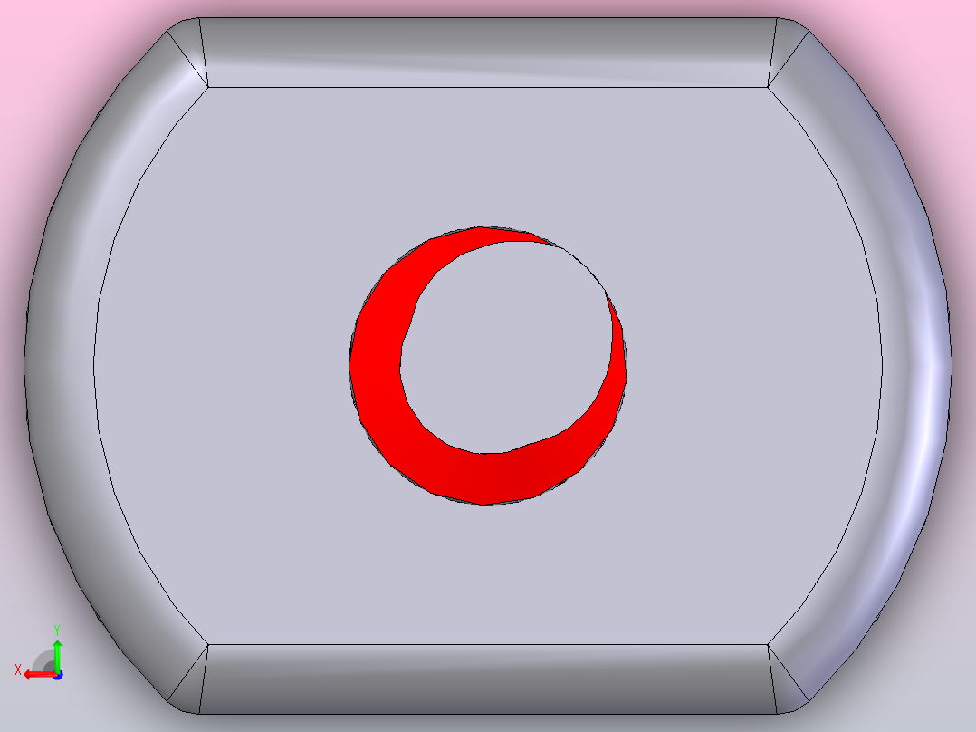 壳体、传感器后视图