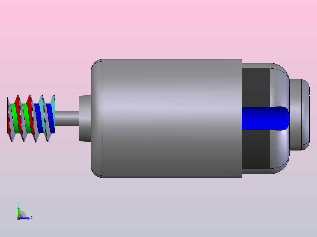 壳体、传感器左视图