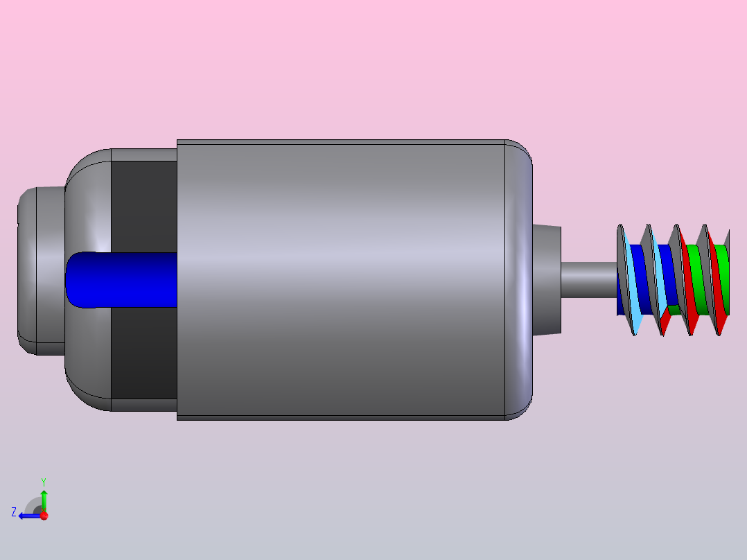 壳体、传感器右视图