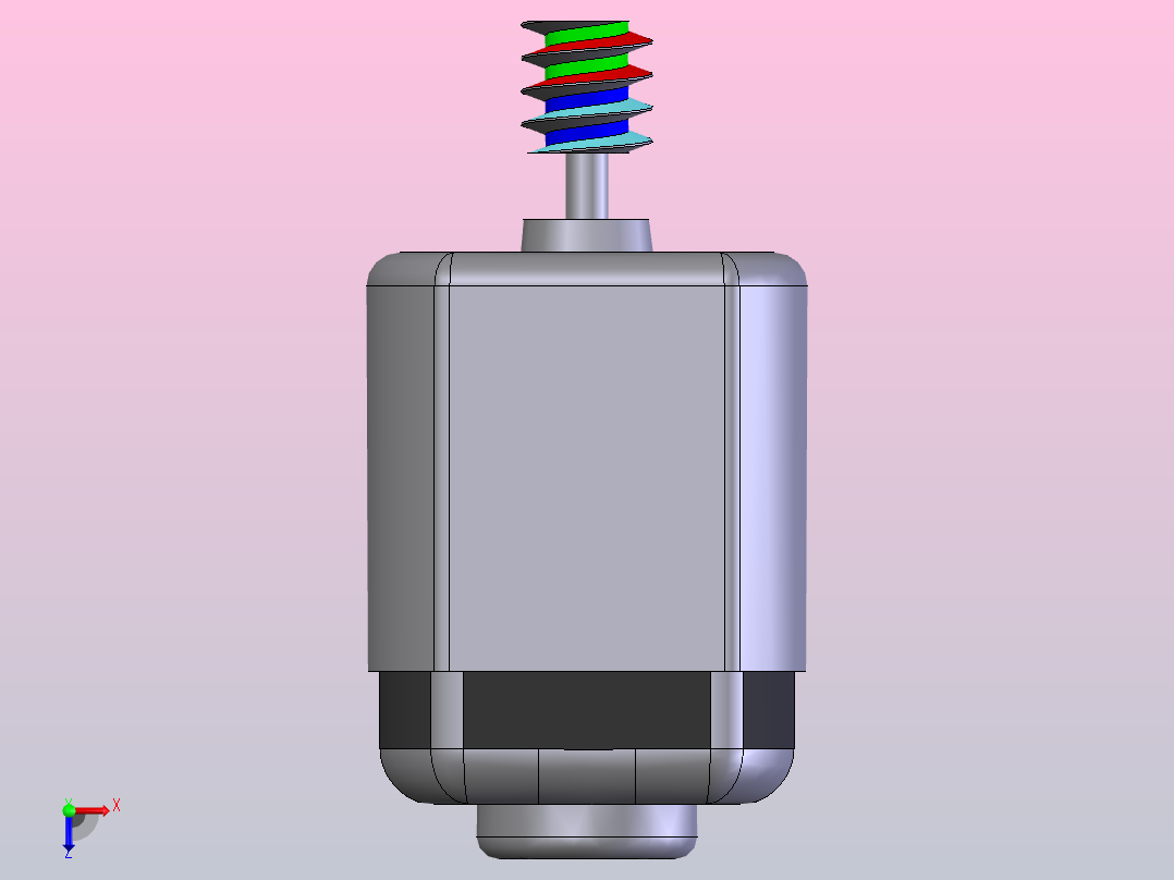 壳体、传感器俯视图
