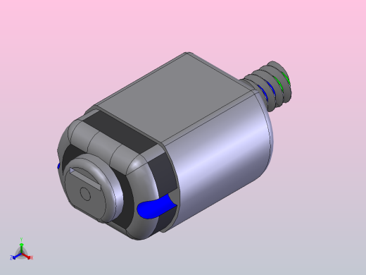 壳体、传感器正等轴测缩略图