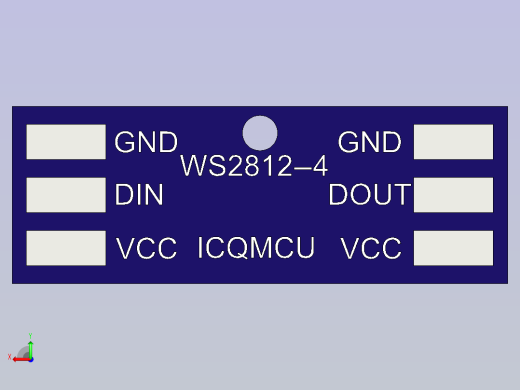 具有控制功能的WS2812-4 ICQMCU后视缩略图