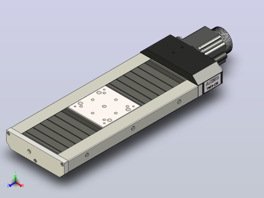 线性致动器Axmo TMF3-150正等轴测缩略图
