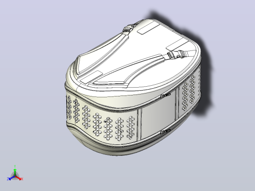 宠物手提袋概念正等轴测缩略图