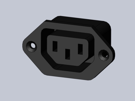 QUALTEK_710W-00-02交流面板安装插座缩略图