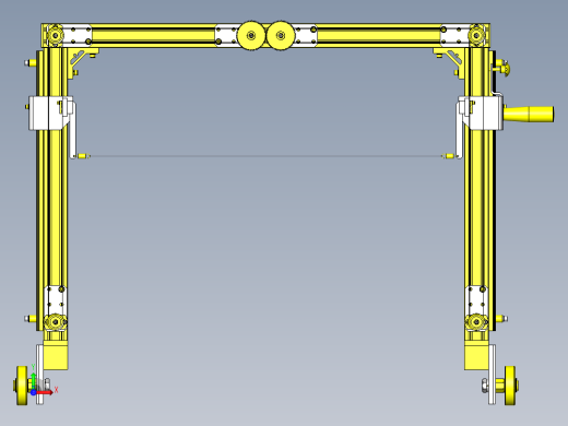 泡沫聚苯乙烯切断机构前视缩略图