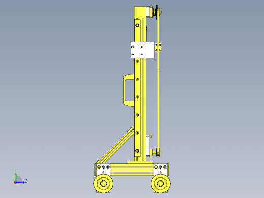 泡沫聚苯乙烯切断机构左视缩略图
