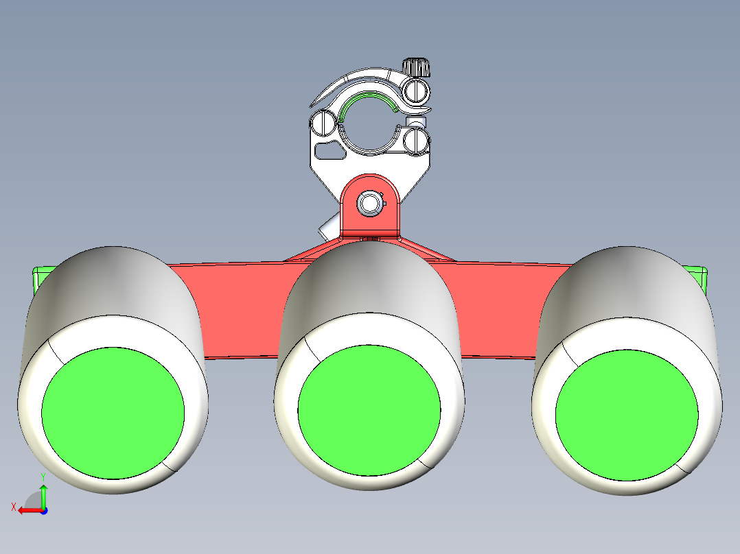 健身提踵垫板后视图