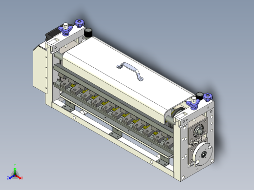 A5_分条机分切机构