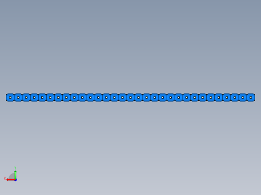 彩色公头100mil（2.54mm）系列-DS1021_blue_1x31p_100mil_Type19_rev1.0后视缩略图