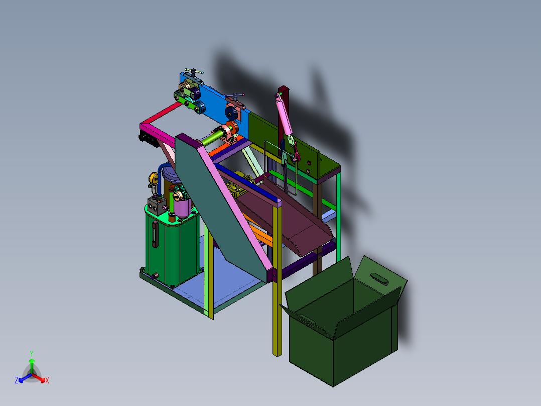 建筑钢筋方形框折弯机