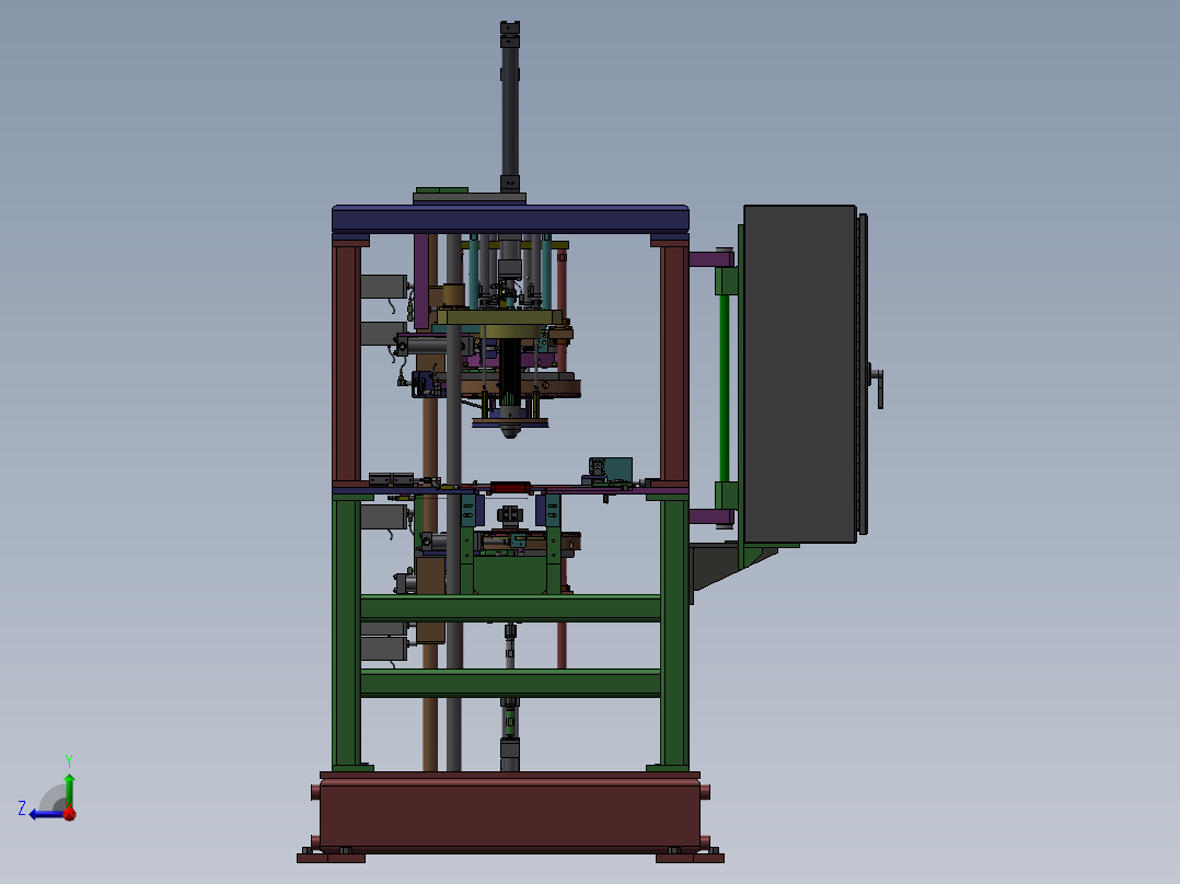 电机转子组装机(STEP)右视图