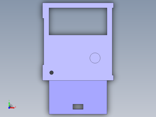机架设计前视缩略图