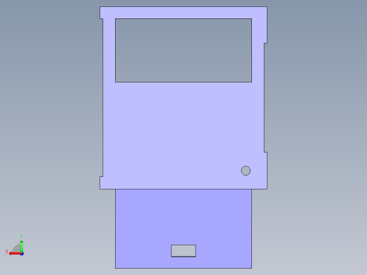 机架设计后视缩略图