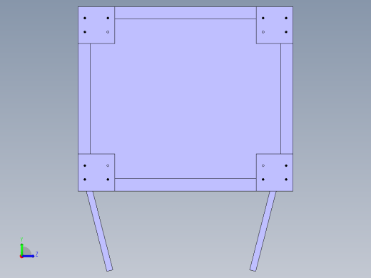 机架设计左视缩略图