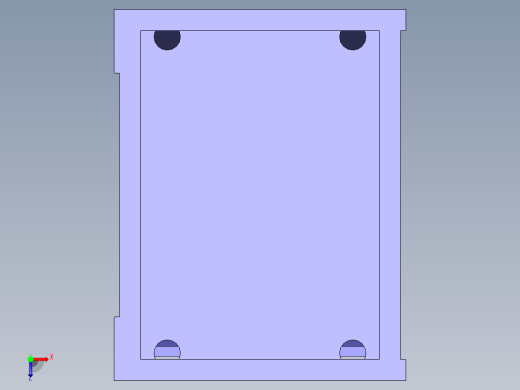 机架设计俯视缩略图
