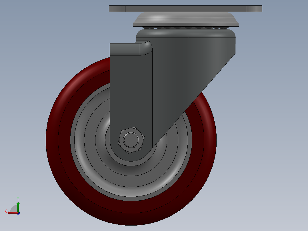 科顺脚轮Colson-2_04456_944后视图