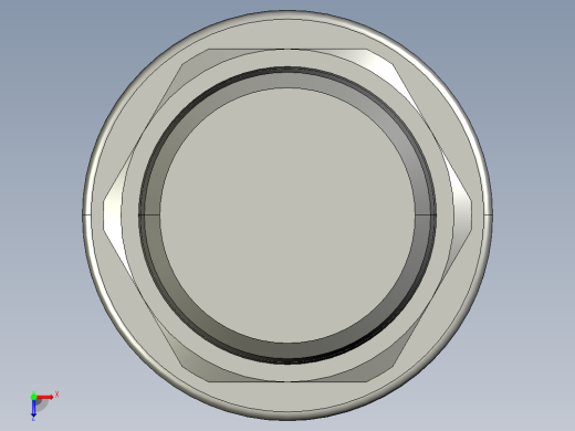 软管与硬管连接用工业通用接头0134_62_17俯视缩略图