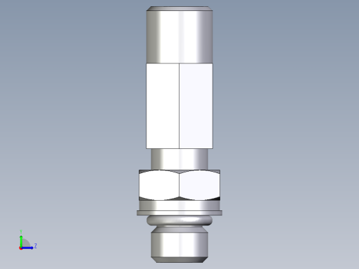 卡套式工业通用硬管接头EO_Adjustable_locknut_run_tee_LEE06SMOROMDCF左视缩略图