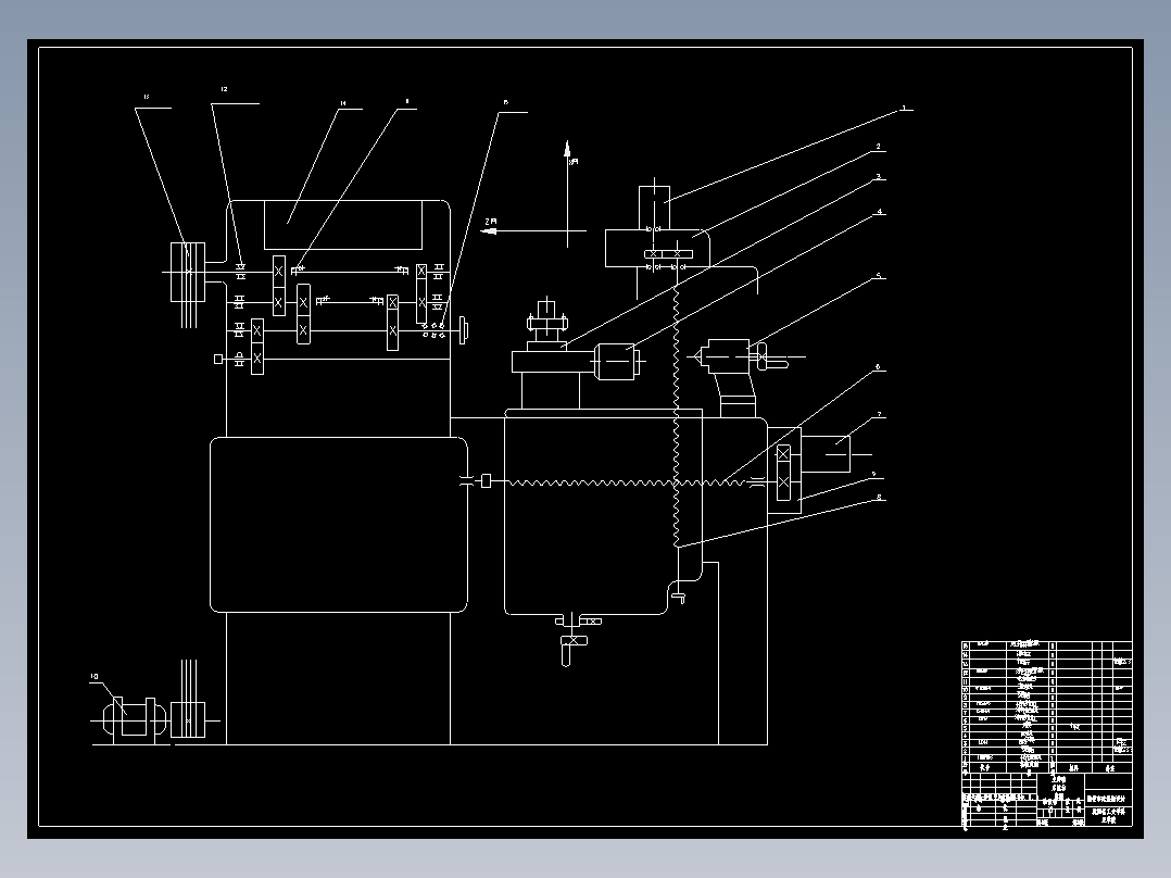 JS168-数控车床装配设计