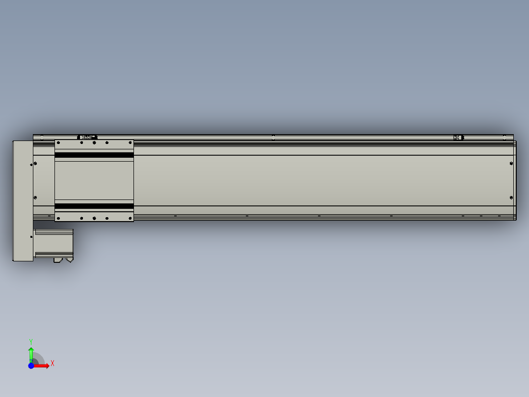 VF丝杆传动-一般环境VF22-S1000-BL前视图
