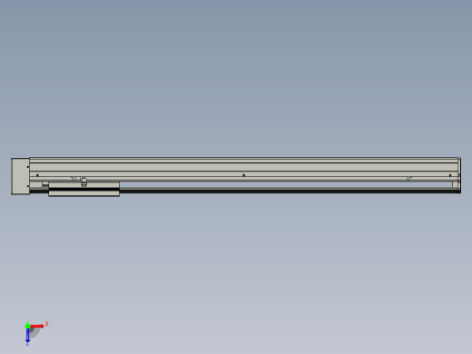 VF丝杆传动-一般环境VF22-S1000-BL俯视缩略图