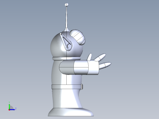 玩具总动员绿色外星 SW STP左视缩略图