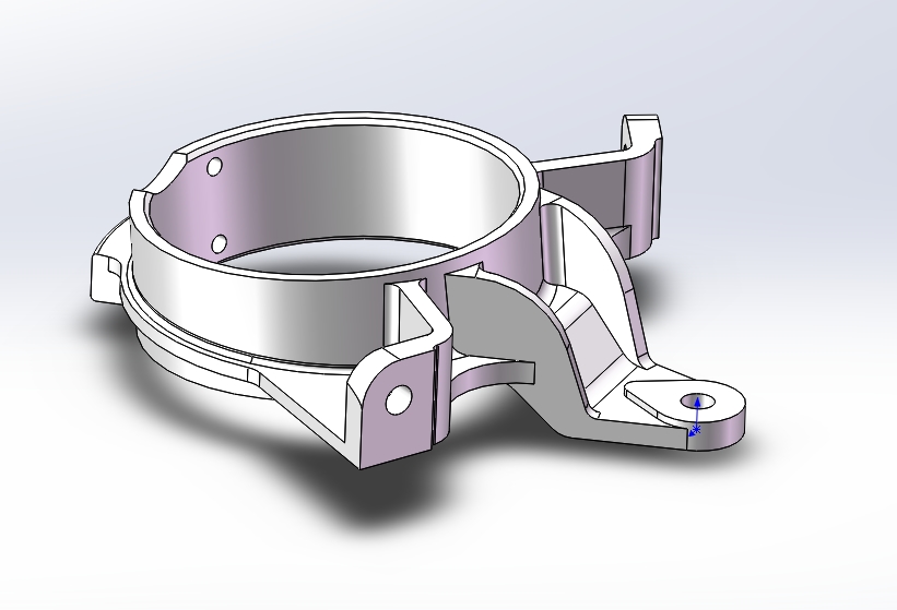 中间轴轴承支架的铣Φ155上端面夹具设计含三维二维说明书872943
