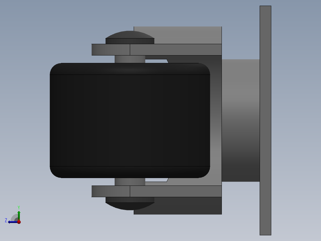 2'万向轮1右视图