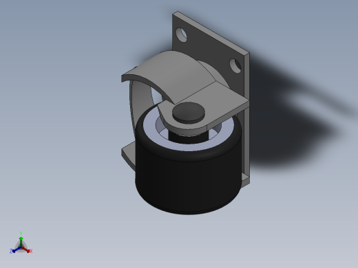 2'万向轮1正等轴测缩略图