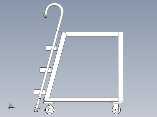 二合一云梯车左视缩略图