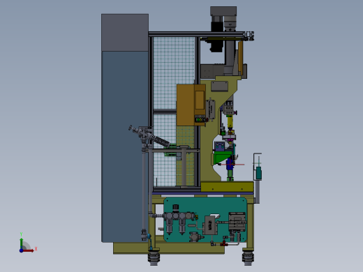 转向器轴承压装及护管翻边设备前视缩略图