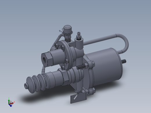 自动挡的汽车使用离合器助力器设计模型