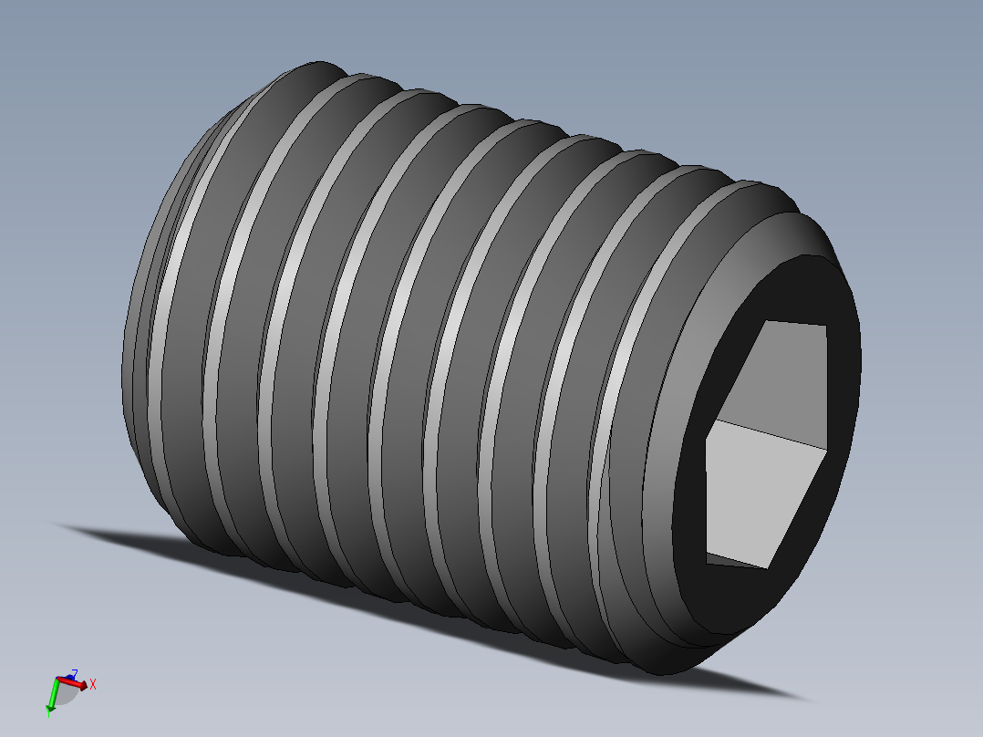 DIN 913-ISO 4026 固定螺钉-M16 L=20.SLDPRT