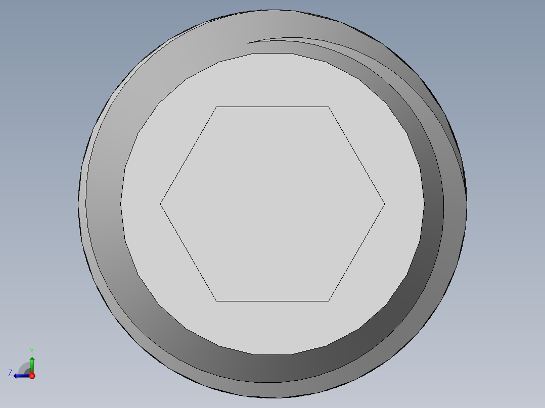 DIN 913-ISO 4026 固定螺钉-M16 L=20.SLDPRT右视图