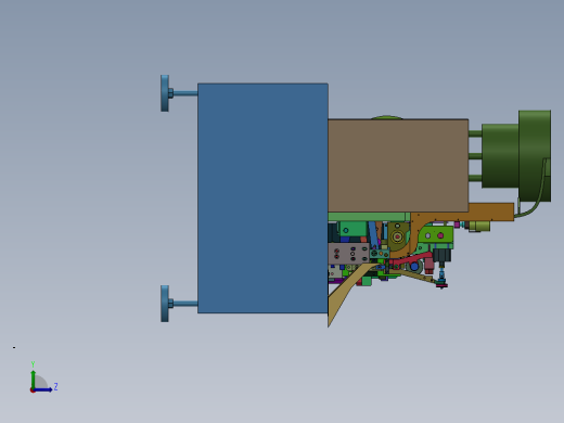 多级联动非标自动化设备sw16可编辑左视缩略图