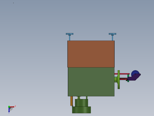 多级联动非标自动化设备sw16可编辑俯视缩略图