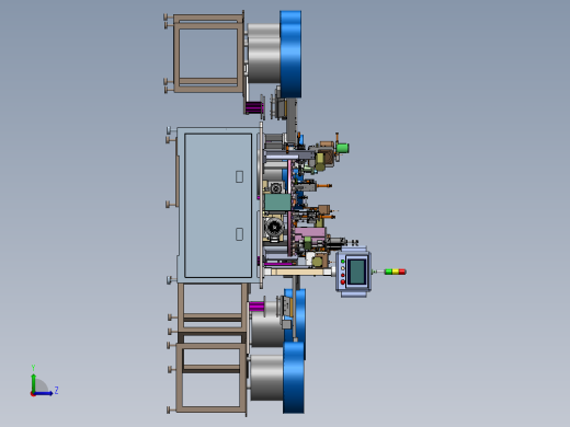 螺纹泵组装机sw17可编辑左视缩略图
