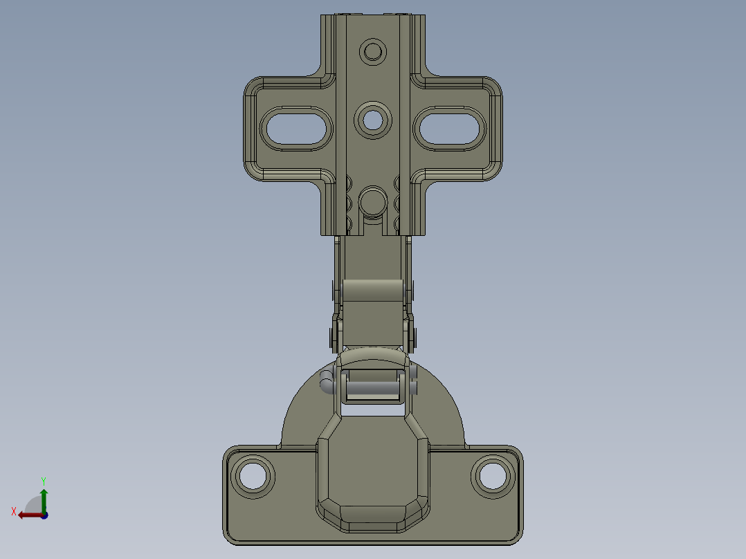 铰链、-铰链hinge-110-d后视图