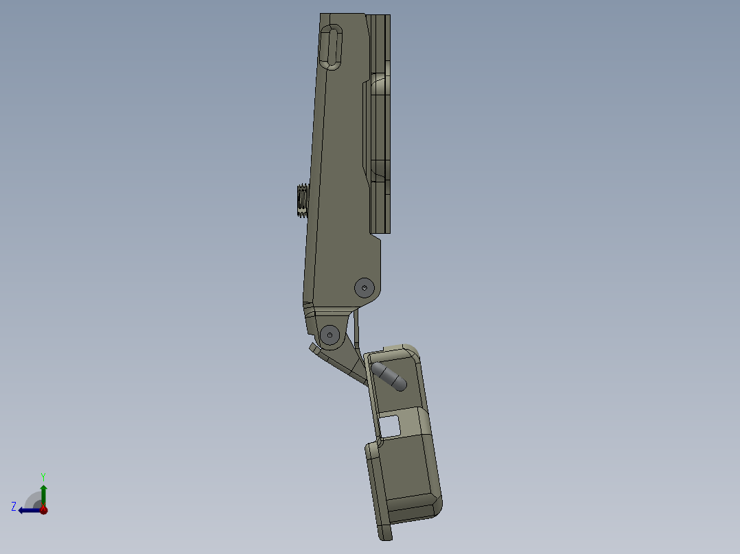 铰链、-铰链hinge-110-d右视图