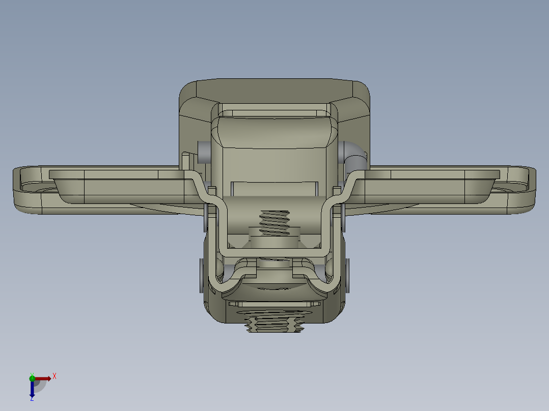 铰链、-铰链hinge-110-d俯视图