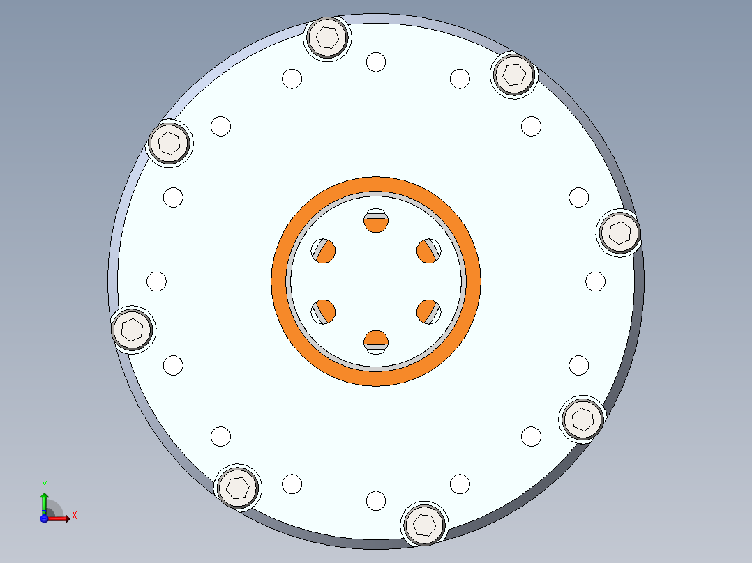 摆线减速器、摆线针轮减速器、减速器(16)前视图