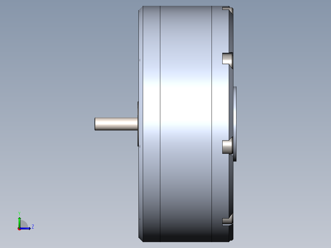 摆线减速器、摆线针轮减速器、减速器(16)左视图
