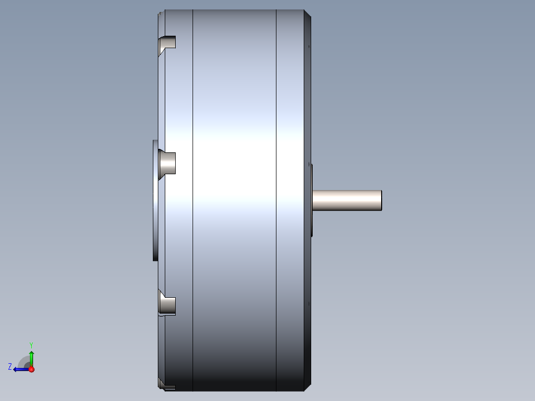 摆线减速器、摆线针轮减速器、减速器(16)右视图