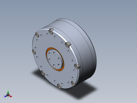 摆线减速器、摆线针轮减速器、减速器(16)正等轴测缩略图