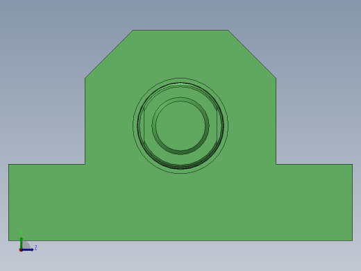 焊接式液压缸（带前脚）63x45x602 mm左视缩略图