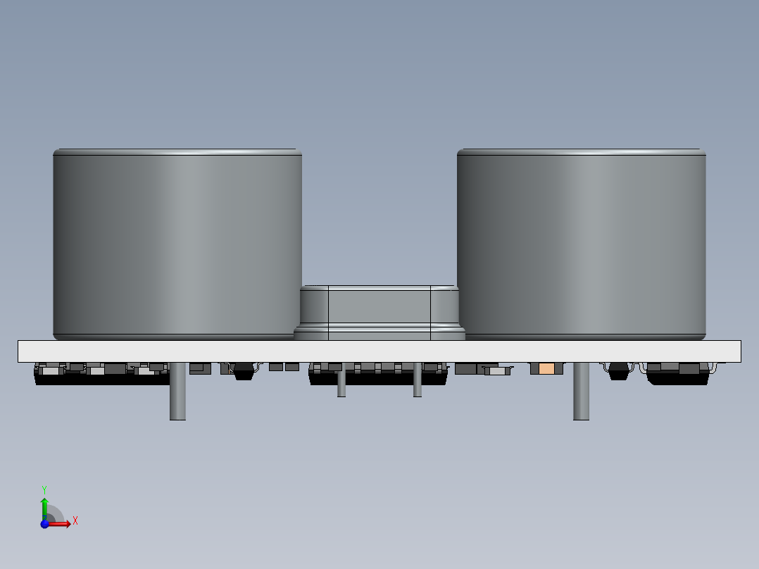 传感器(63)前视图