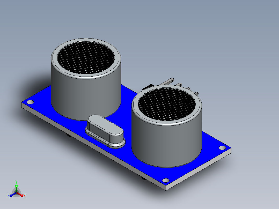 传感器(63)正等轴测图