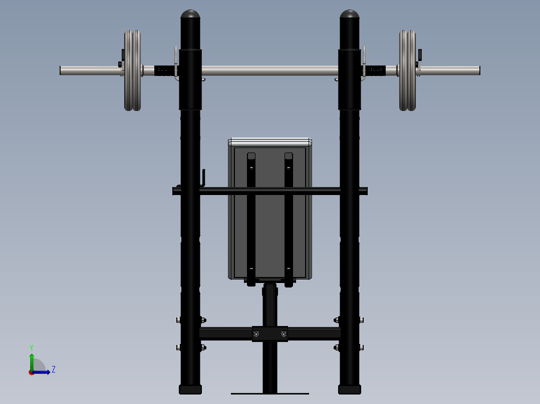 健身器材(11)左视图